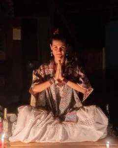 Melissa a teacher at Pachama Sanctuary.